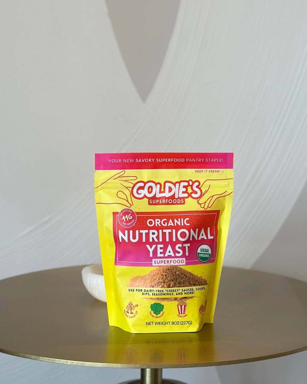 Goldie's Superfoods - Wholesale Dried Spice - Organic Non-Fortified Nutritional Yeast2