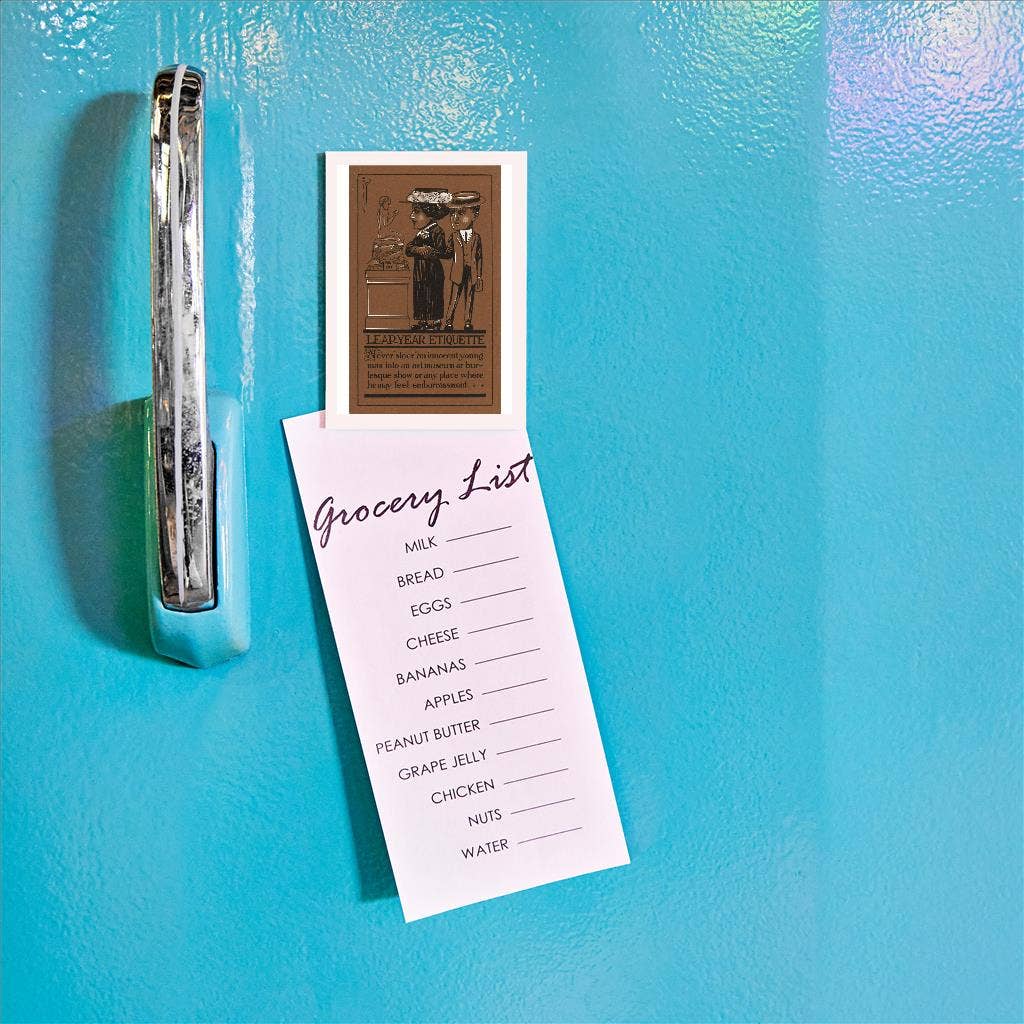 Found Image Press - Wholesale Magnet - Magnet LS-181 Leap Year Etiquette1