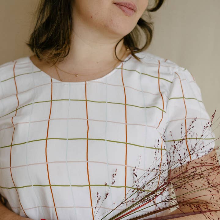 Multi-check - Viscose - by the meter for wholesale by LOLILAFEE