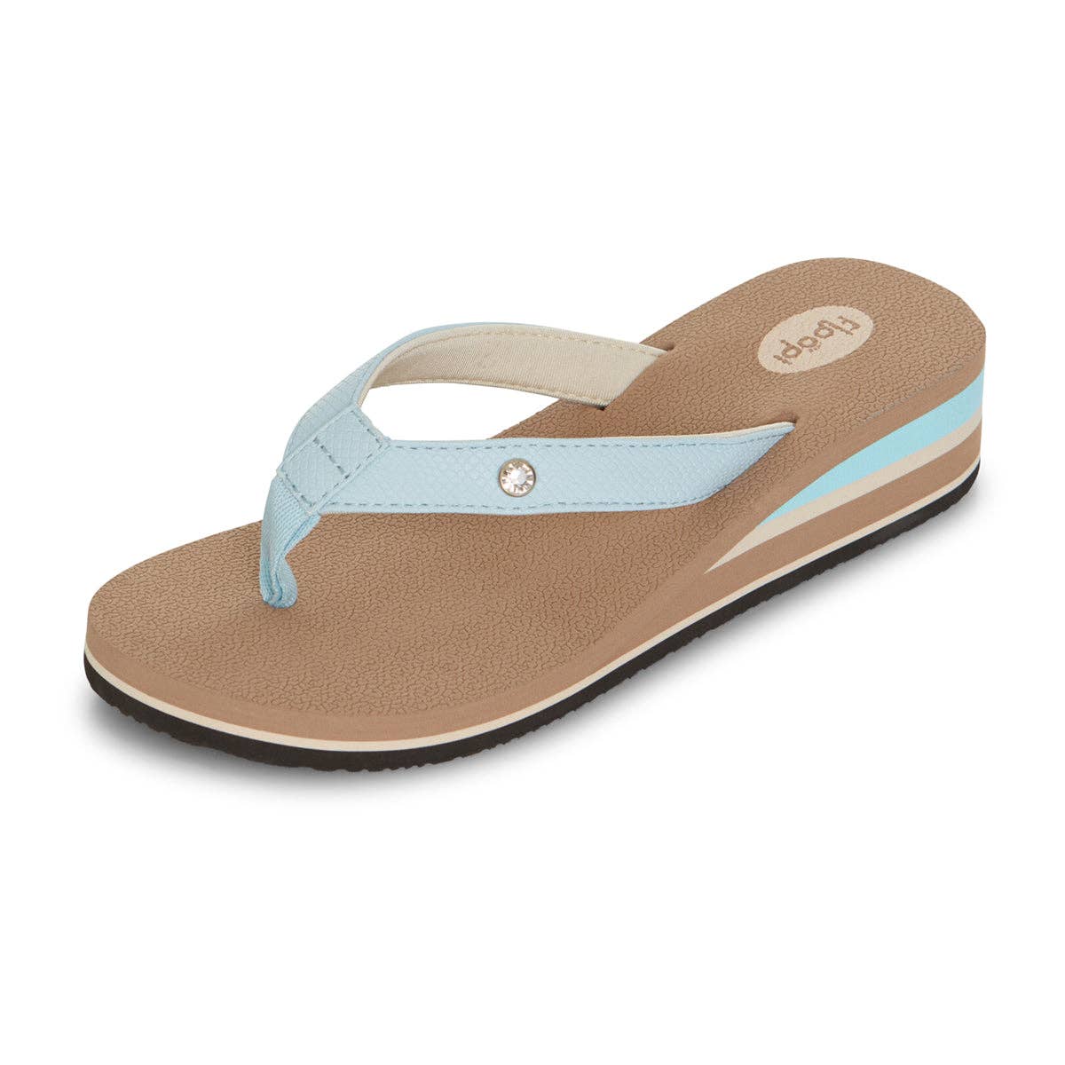 Floopi - Wholesale Flip Flops - Women's - Womens Lola Wedge Thong Flip Flop1