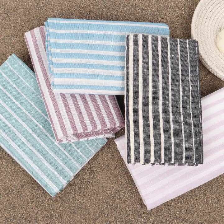 HERLOOM TOWELS - Wholesale Beach Towel - Ombre Turkish Towel, Lightweight Handloom Cotton Peshtemal15