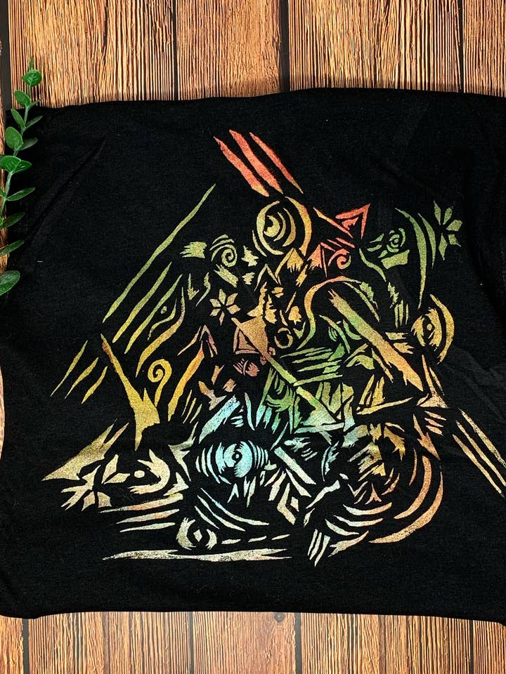 Origins 1 Hand Painted Women's Muscle Tank for wholesale by Third Wolf Designs