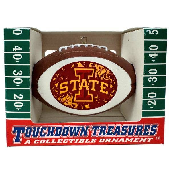 St. Louis Wholesale LLC - Wholesale Ornament - Iowa State Cyclones Ornaments - The Footballer - Team Spirt 0