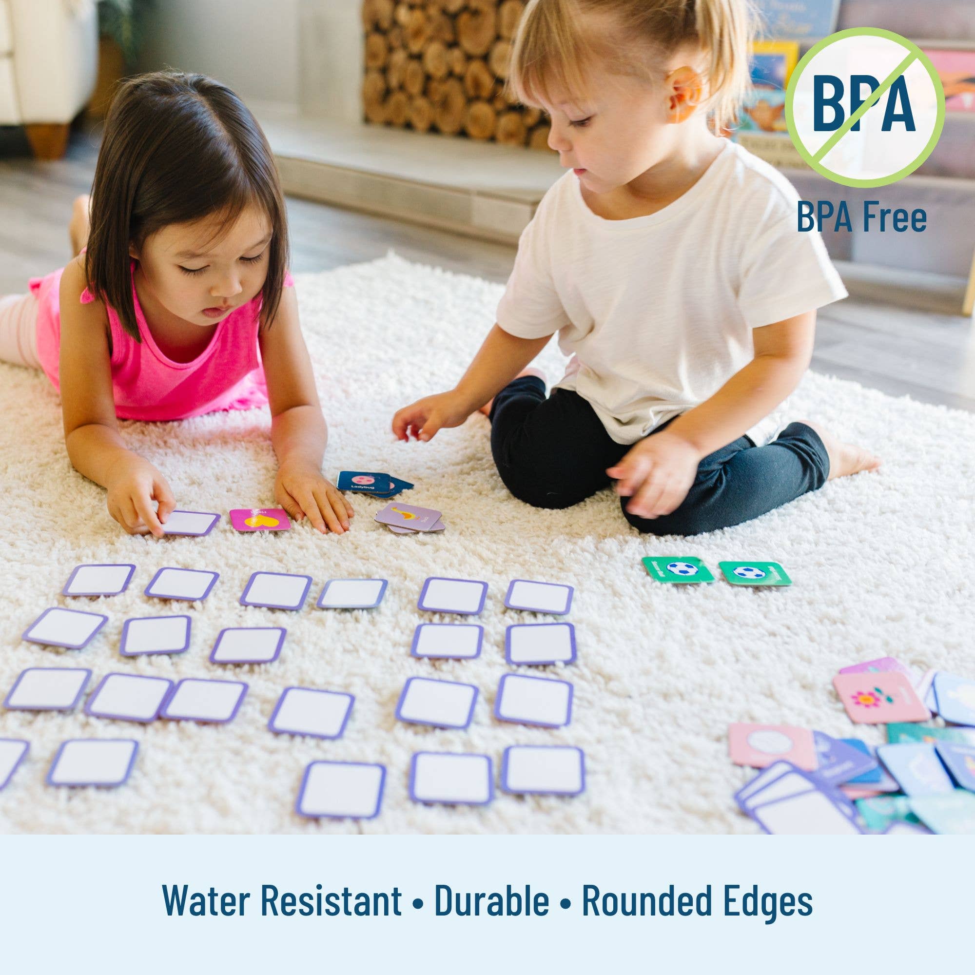 Wildkin - Wholesale Brain Game - Kids - Memory Matching Game 72 pc - Girls - 36 pairs6