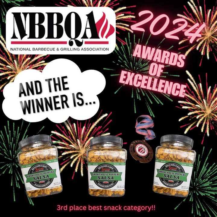 Smokehouse Crackers - Wholesale Crackers - Smokehouse Poppers 3ct "Tester" 12 oz Jars4