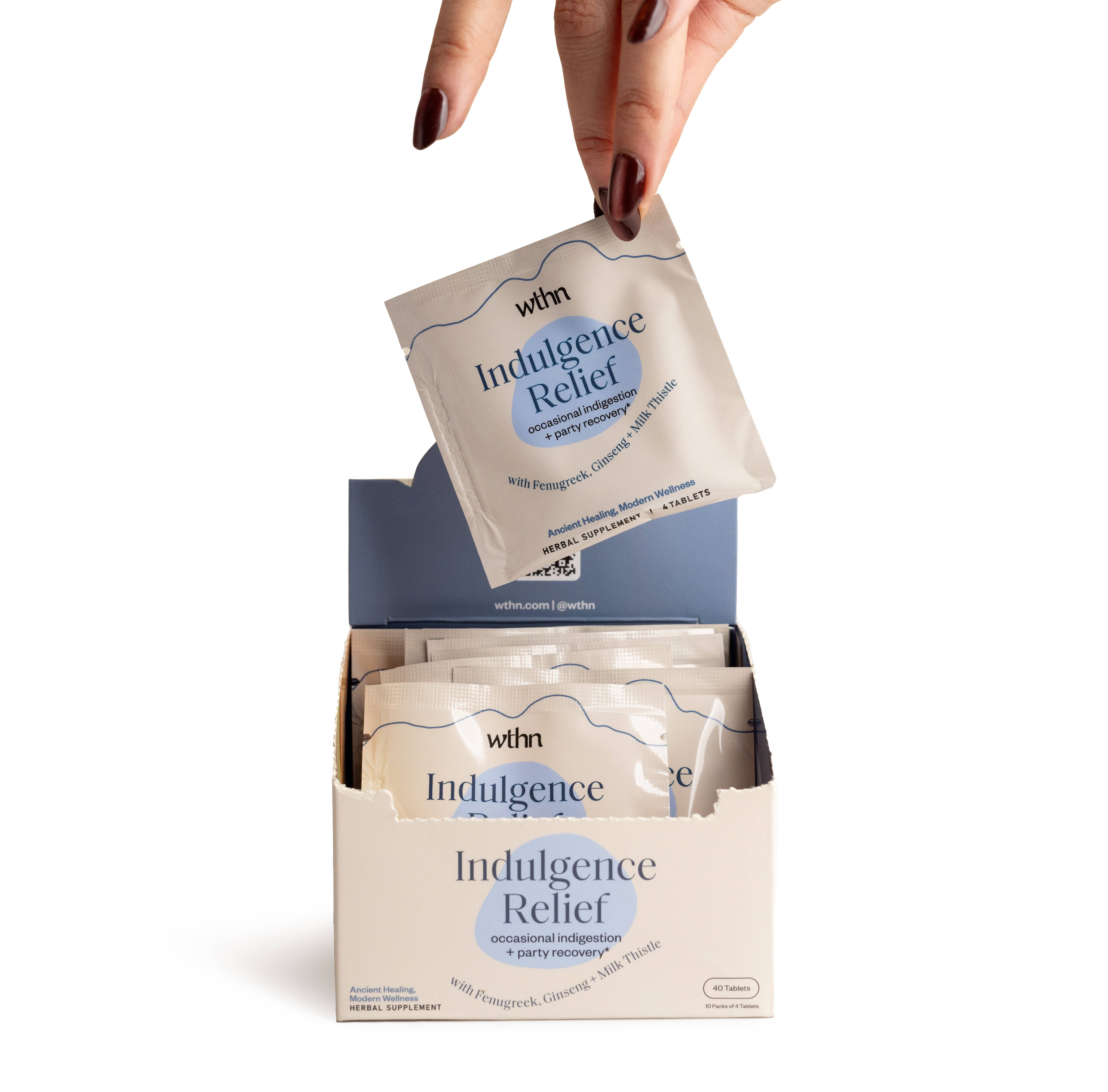 WTHN - Wholesale Oral Supplement/Vitamin - Indulgence Relief - Herbal Supplement1