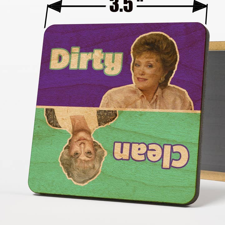 American Brand Studio - Wholesale Magnet - Golden Girls - Blanche and Dorothy Dishwasher Magnet0