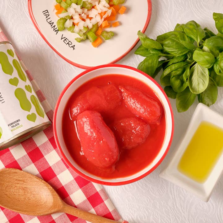 ITALIANA VERA S.R.L. - Wholesale Pasta Sauce - Organic Peeled Tomato of Tradition 400g1