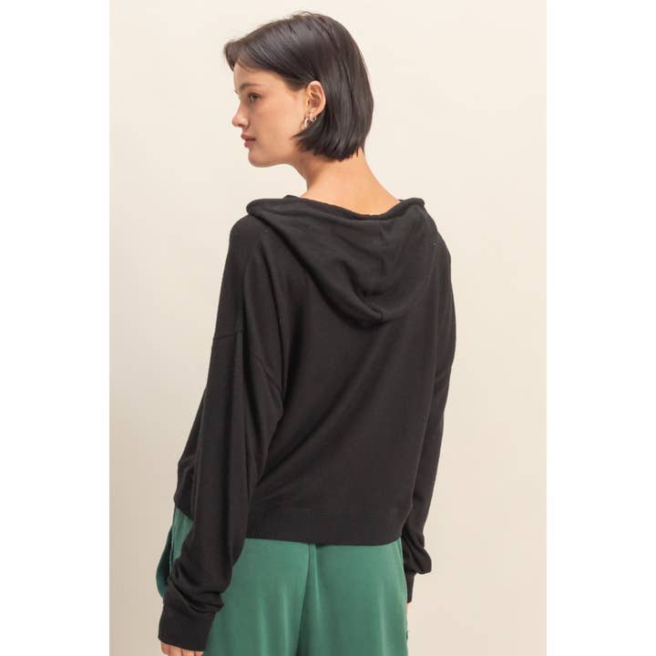 Double Zero - Wholesale Hoodie - Women's - Long Sleeve Brushed Fabric Everyday Hoodie28
