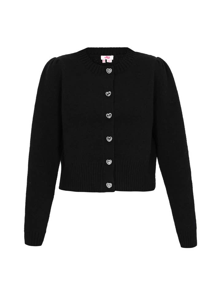 Cardigã Curto de Gola Redonda em Poliéster para Mulheres Mymo (12441697) por atacado de MO Streetwear