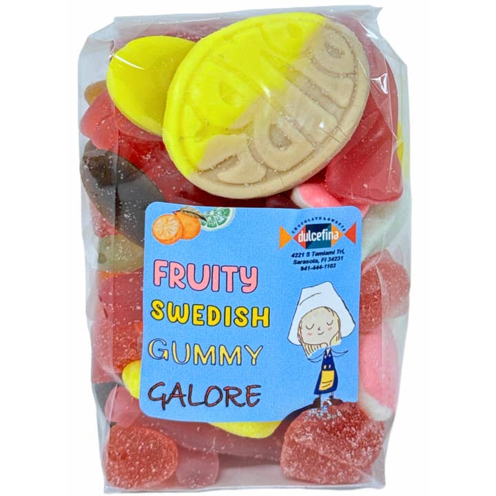 Dulcefina Chocolate and Sweets - Wholesale Gummy - Swedish Fruity Gummy Mix