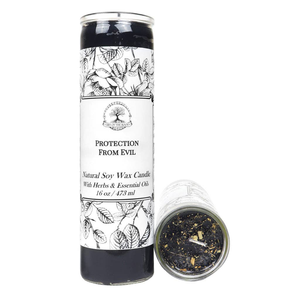 Art of the Root - Wholesale Votive Candle - Protection from Evil 7 Day Soy Candle0