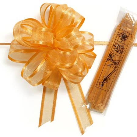 Nashville Wraps - Wholesale Bow - Gift Wrapping - Sheer Satin Edge Gift Pull Bows