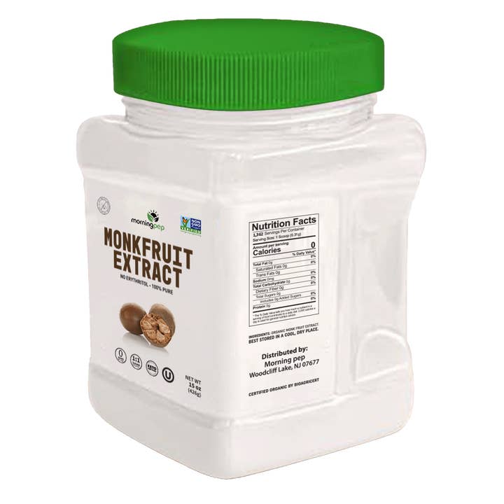 Durelife - Wholesale Sugar/Sweetener - Morning Pep 100% Pure Monk Fruit Extract Sweetener10