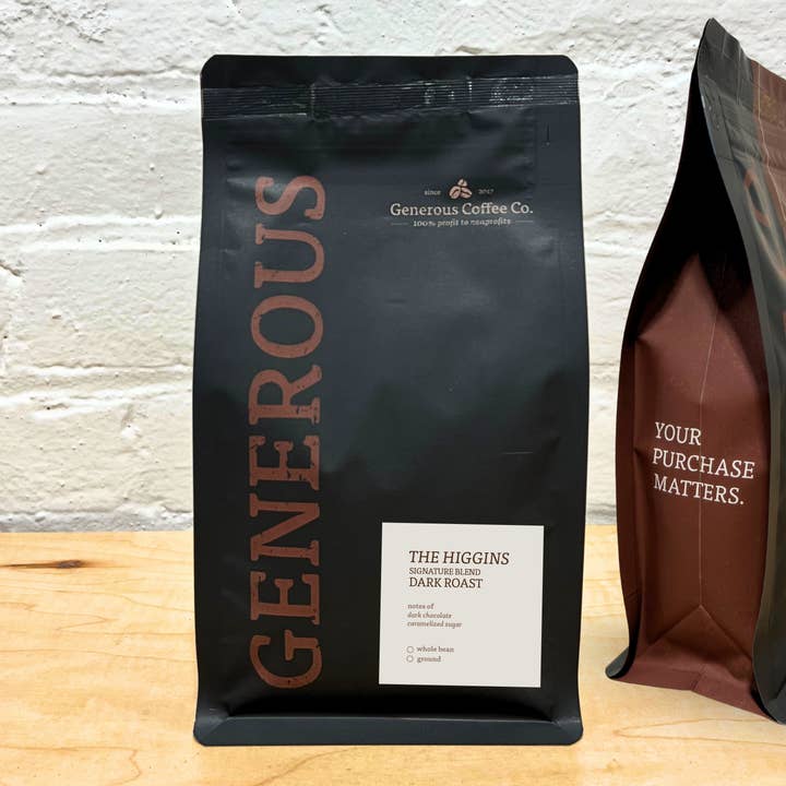 The Higgins - A Generous Signature Blend for wholesale by Generous Coffee