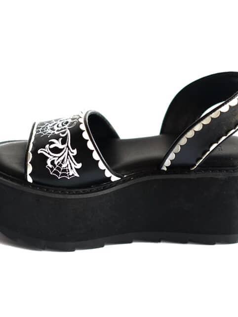 MEXIGOTH - BLACK/WHITE for wholesale by YRU Shoes