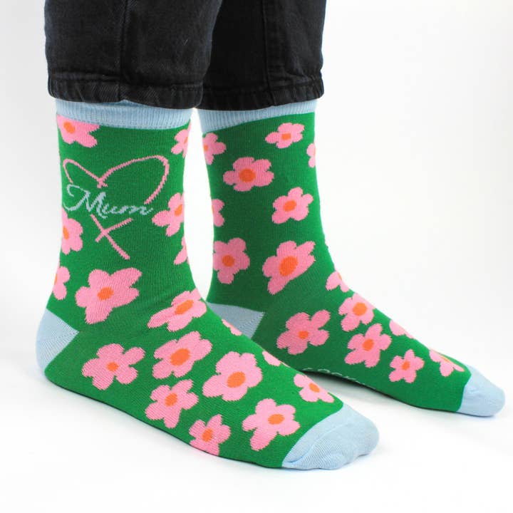 Sock Academy – Meias - Mulher por atacado – MUM - 2 Pares de Meias Combinando Dia das Mães | Cockney Spaniel3