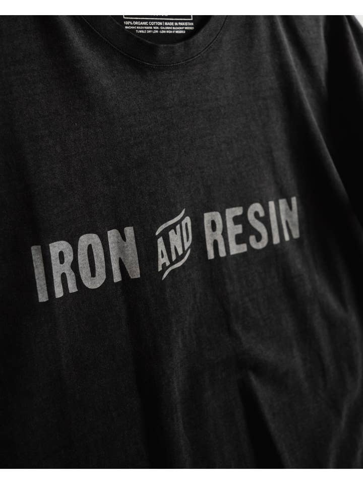BLACK Iron And Resin Tee for wholesale on Faire