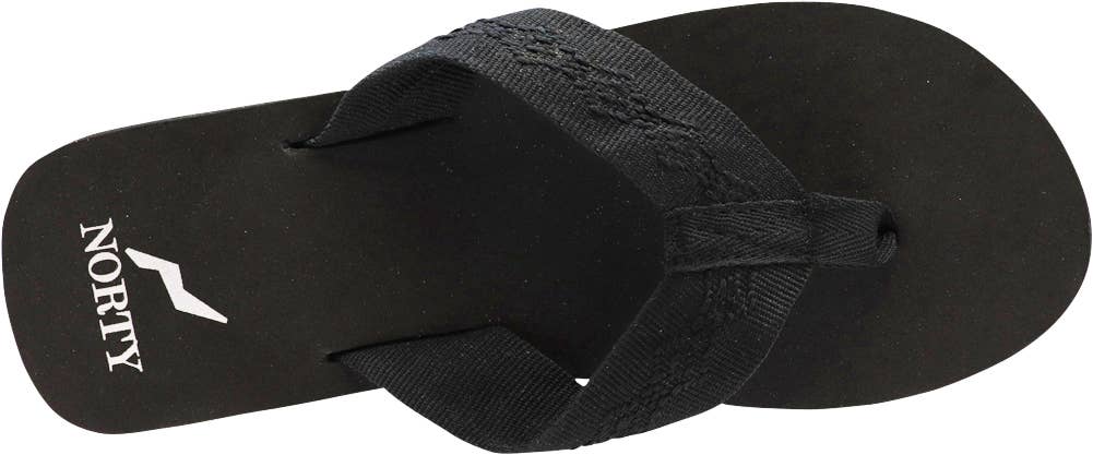 Eastern Off Price - Wholesale Flip Flops - Women's - Norty Women's Flip Flop Thong Beach Pool Casual Sandal 411596