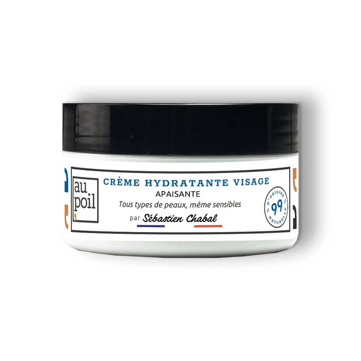 Moisturizing face care cream for wholesale by Au Poil