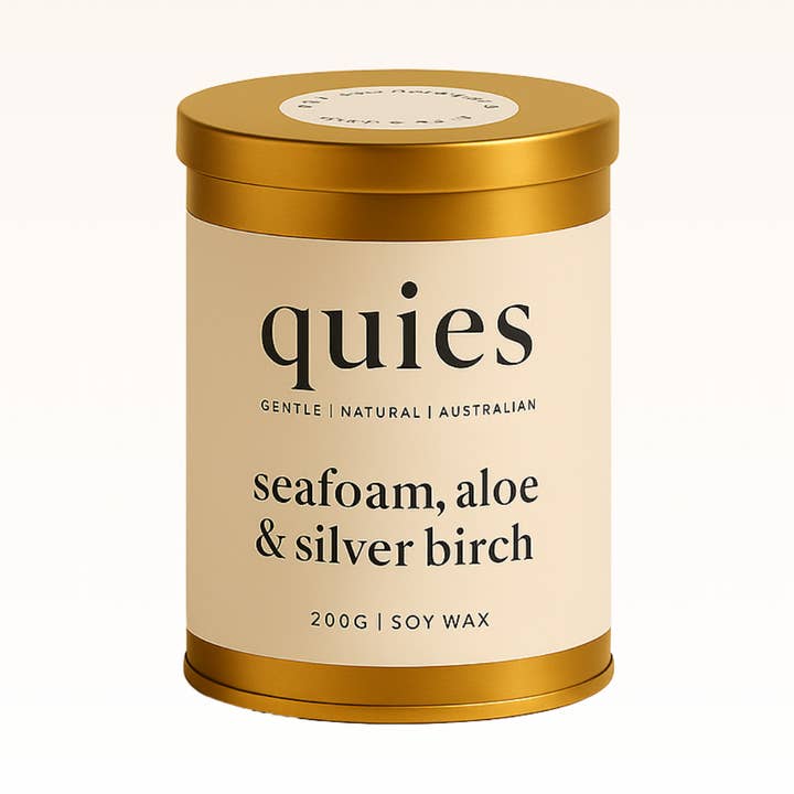 quies Vela - espuma de mar, aloe y abedul plateado para venta al por mayor de quies selfcare