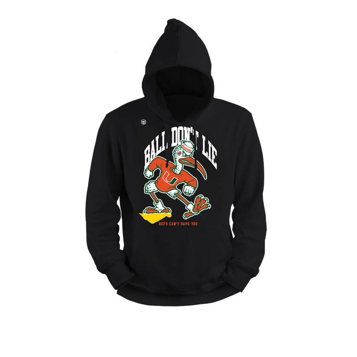 Miami Hurricanes Herrar Ball Don’t Lie Hoodie för wholesale av Dyme Lyfe