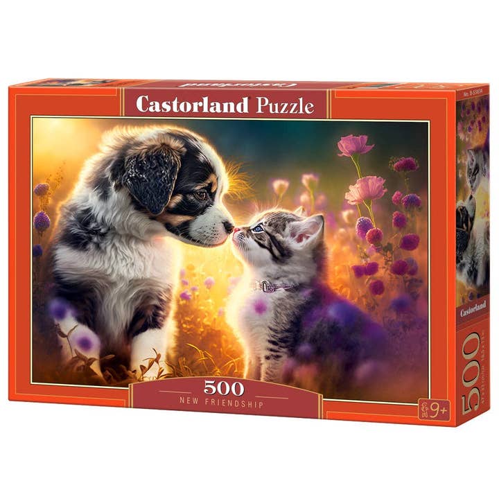 TREFL by Bridge Toys - Wholesale Puzzle - Adult - 500 Piece Jigsaw Puzzle, New Friendship, Animal puzzle, Cats