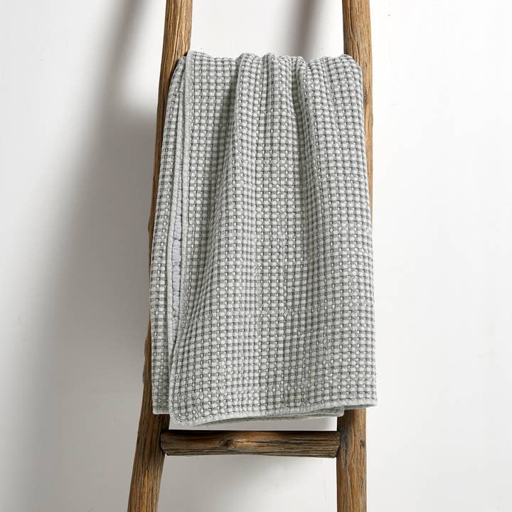 Levtex Home - Wholesale Throw Blanket - Mills Waffle Quilted Throw