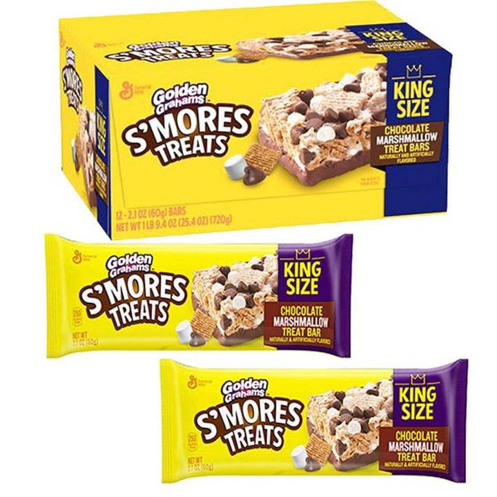 Barres Grahams S'mores dorées, 2,01 oz, 12 carats pour la vente par I Got Your Candy