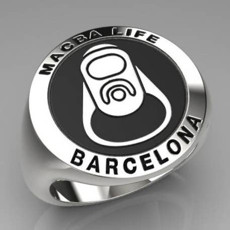 Enamel Ring Macba Life – Silver for wholesale by Macba Life