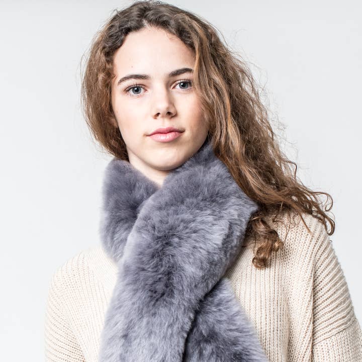 Be ALPACA - Wholesale Scarf - Women's - Short alpaca hair scarf - VARIOUS COLORS - Weddings9