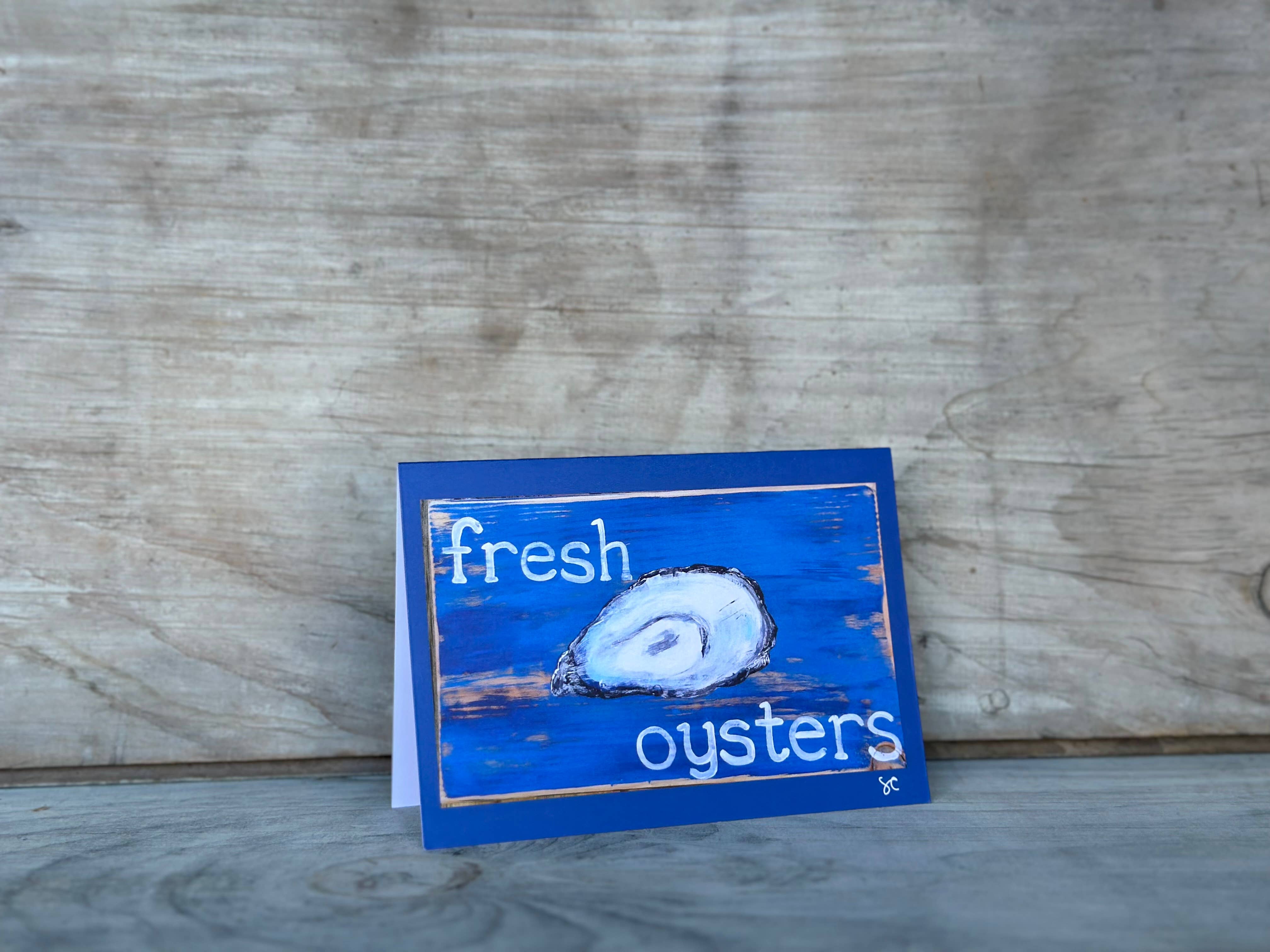 Citrus Daisy - Wholesale Everyday Greeting Card - Fresh Oysters0