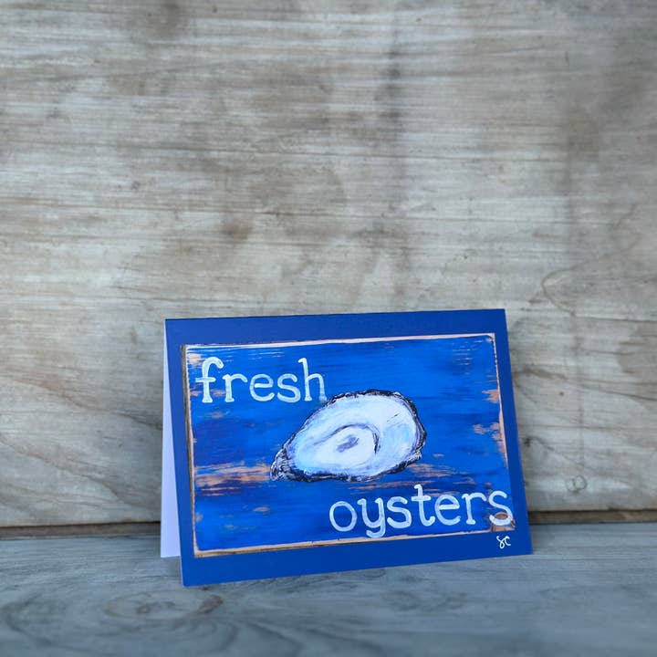 Citrus Daisy - Wholesale Everyday Greeting Card - Fresh Oysters
