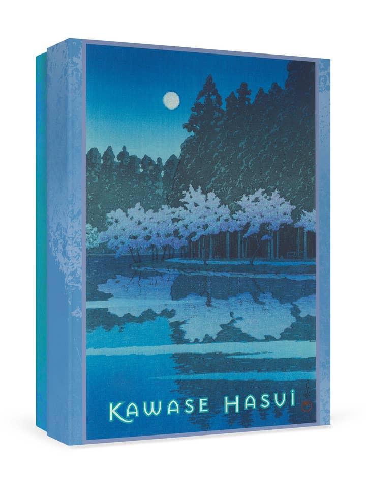 Kawase Hasui Boxed Notecard Assortment for wholesale by Pomegranate