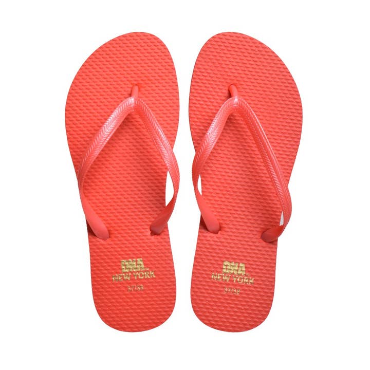 DNA Footwear Neptune Beach Flip Flop - Coral for wholesale by DNA Footwear