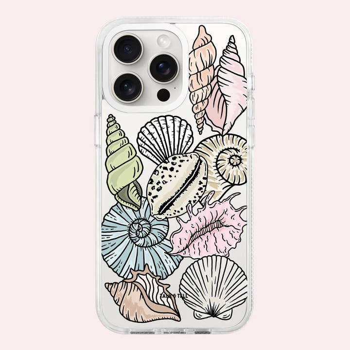 Custodia per iPhone con conchiglie per la vendita all'ingrosso da parte di Talk and Tell