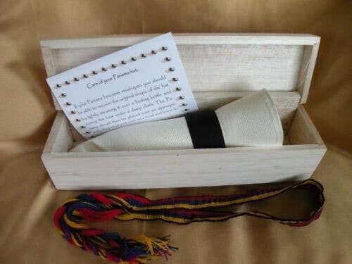 ECUALAMA - Wholesale Straw Hat - Unisex - Genuine Classic Fedora Panama Hat Handwoven In Ecuador - Natural Straw Color6