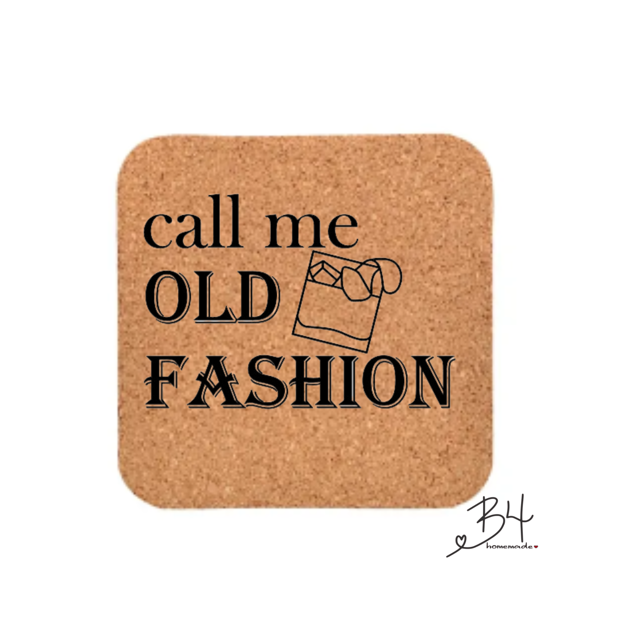 B4homemade, LLC - Wholesale Coasters - Whiskey Drinkers Cork Coaster Collection6