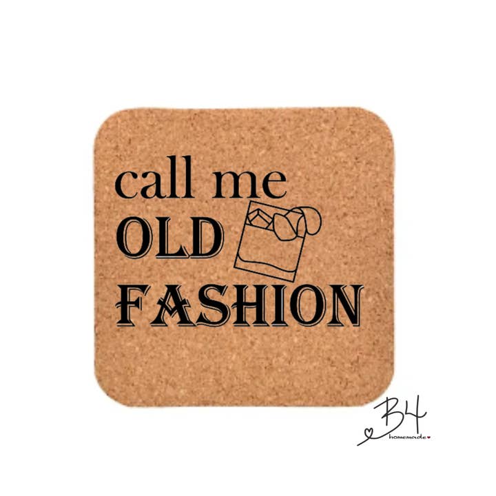 B4homemade, LLC - Wholesale Coasters - Whiskey Drinkers Cork Coaster Collection6