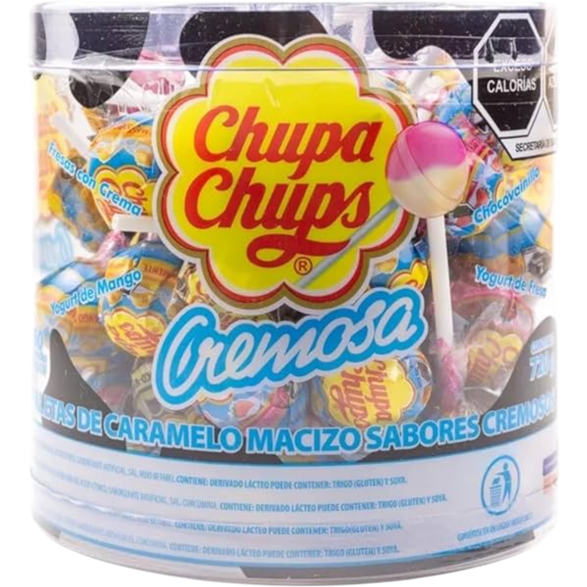 Cow Crack Wholesale - Wholesale Lollipop - Chupa Chups Cremosa Lollipop Display 0