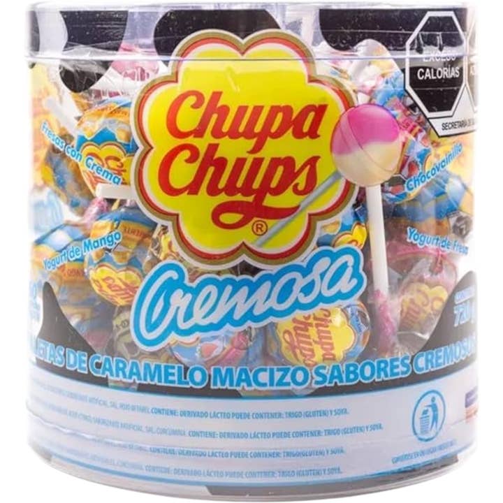 Cow Crack Wholesale - Wholesale Lollipop - Chupa Chups Cremosa Lollipop Display 0