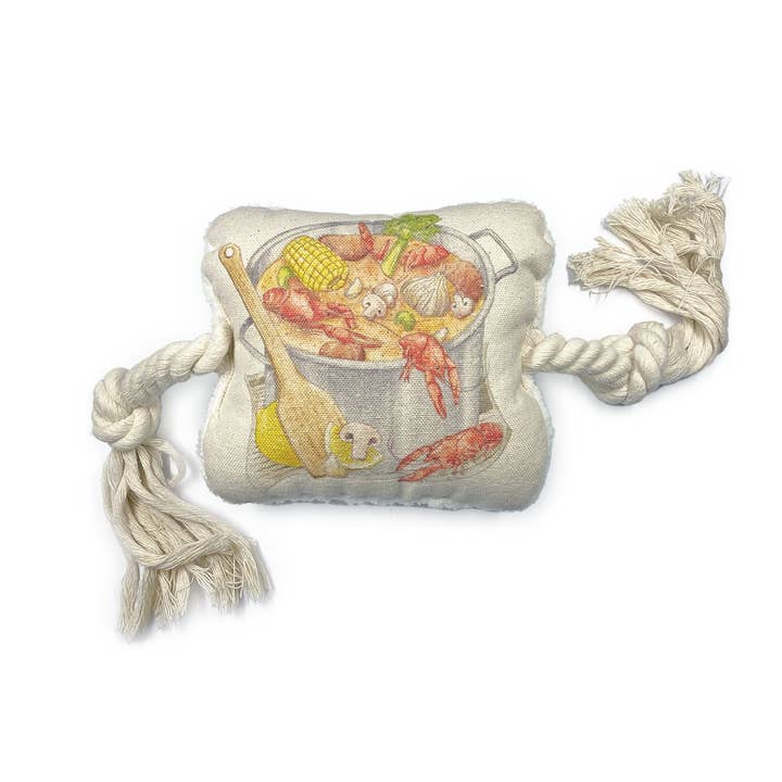 Nola Tawk - Wholesale Pet Rope Toy - Dog - Crawfish Boil Dog Rope Toy