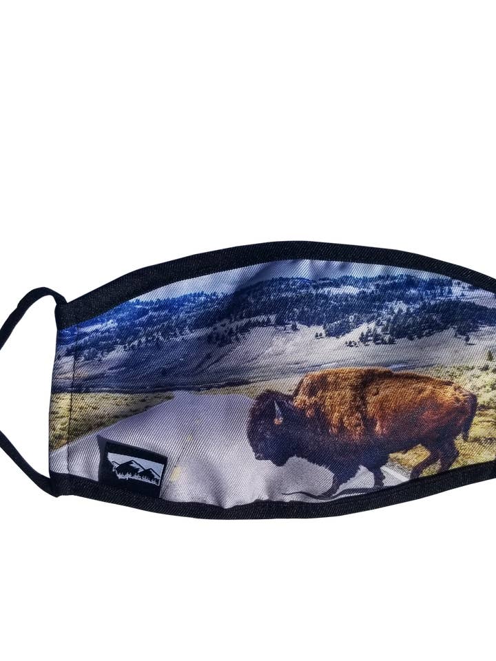 Montana Bizonmasker met filter voor wholesale door Montana Tees