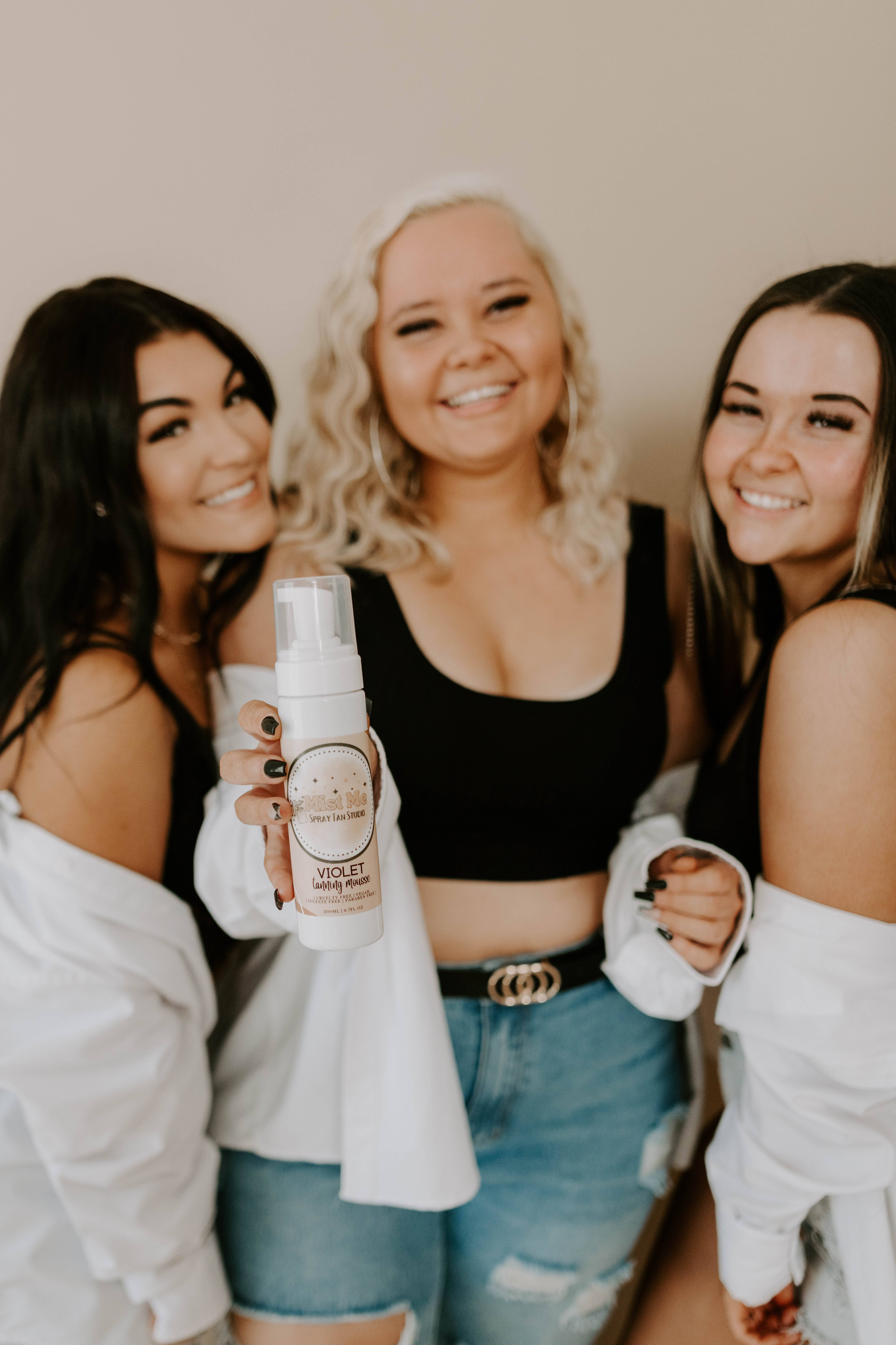 Mist Me Spray Tan Studio - Wholesale Self-Tanner - Violet Dark Self Tanning Mousse2