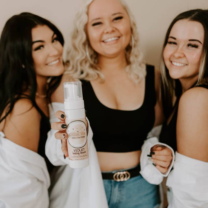 Mist Me Spray Tan Studio - Wholesale Self-Tanner - Violet Dark Self Tanning Mousse2