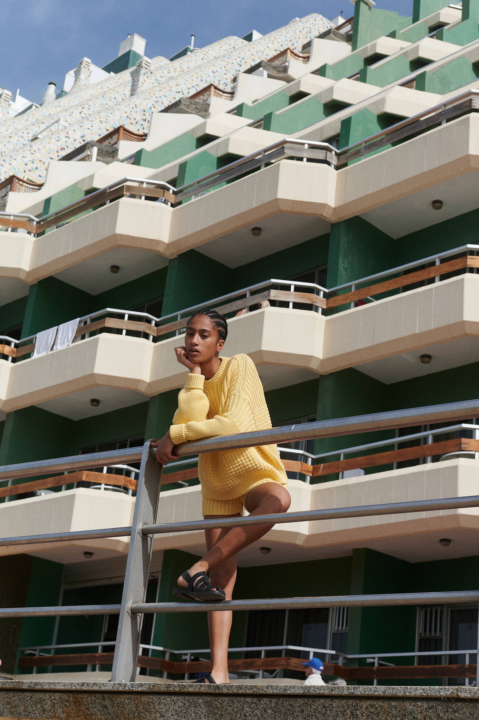 Lemon Delčia Sweater: 100% Cotton Yellow Sweater  for wholesale on Faire6