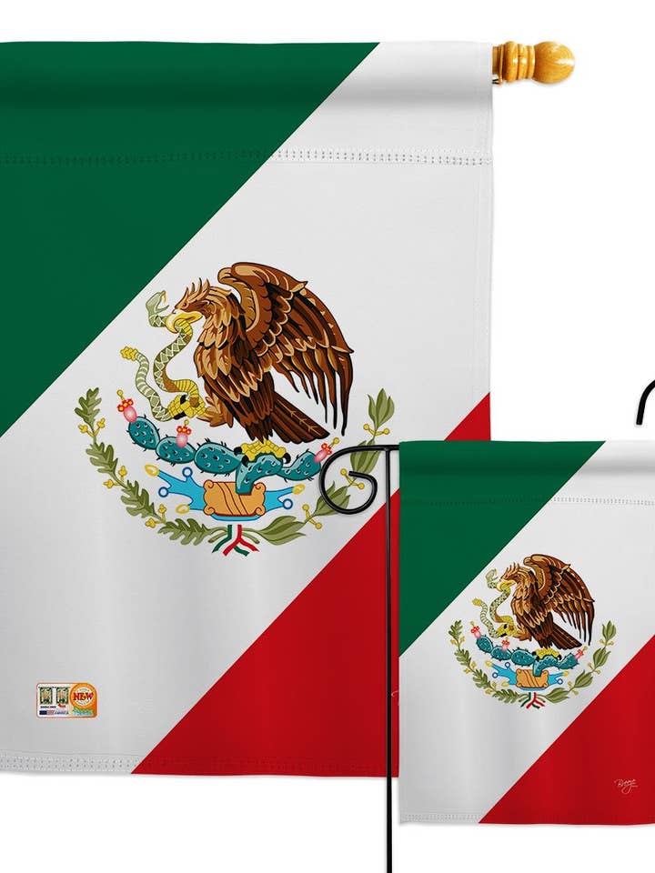Mexico Regional Nationality Decor Flag for wholesale by Two Group Flag Co