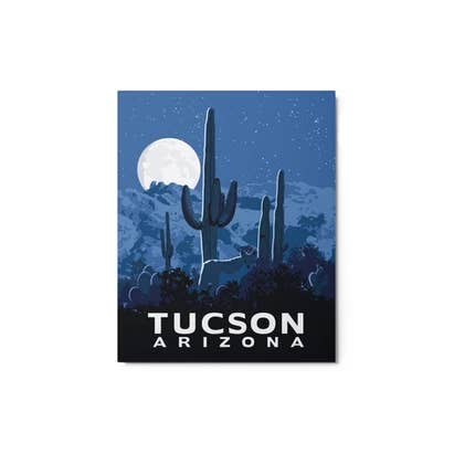 Imprimir 8x10 Coyote Moon para venta al por mayor de RetroTrek, DBA Sunny Days Gifts