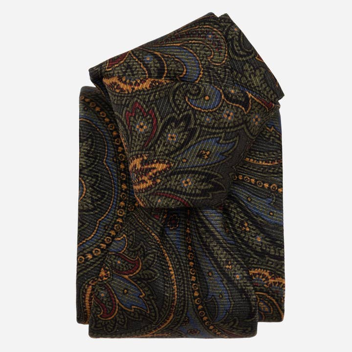 Marsala - Printed Madder Silk Tie - Forest Green and other Purchase Wholesale marsala. Free Returns & Net 60 Terms on Faire trending on Faire.