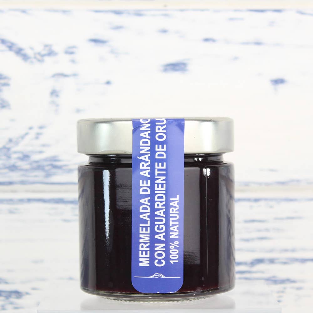 Del Ponto - Vente Confiture/gelée - Confiture de myrtilles avec brandy de marc 100% naturel,0